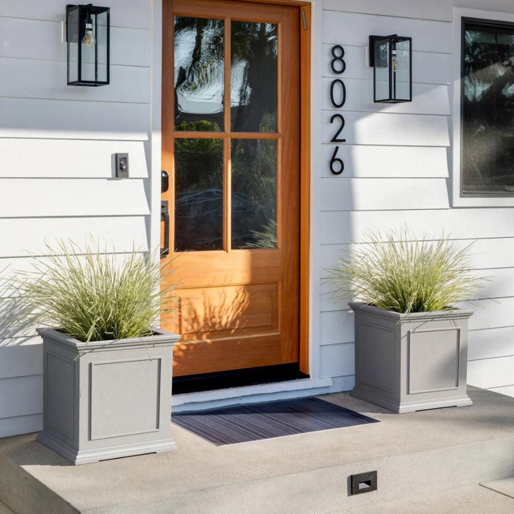 Veradek - Jardinière BRIXTON - cube - PurPatio.ca