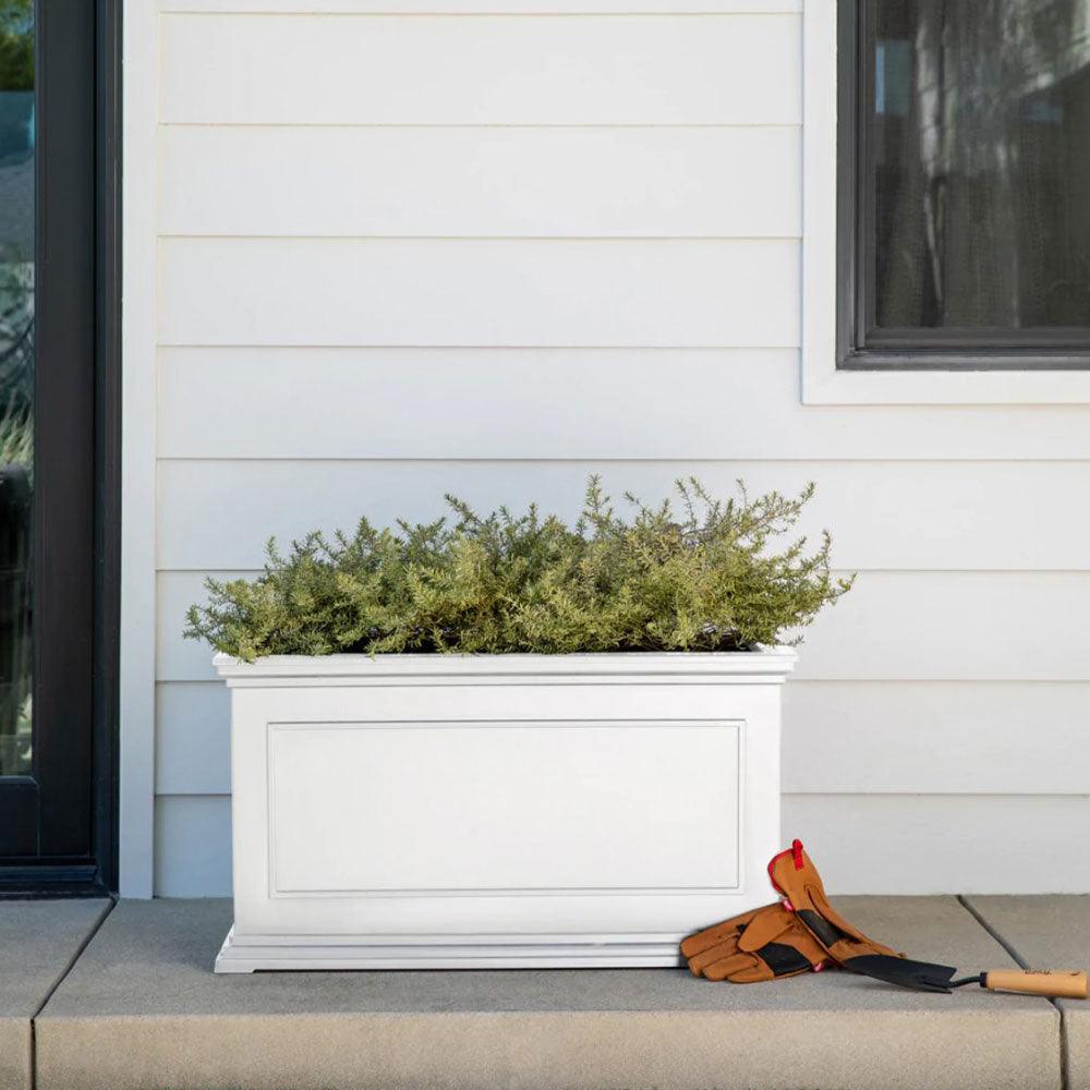 Veradek - Jardinière BRIXTON - long - PurPatio.ca