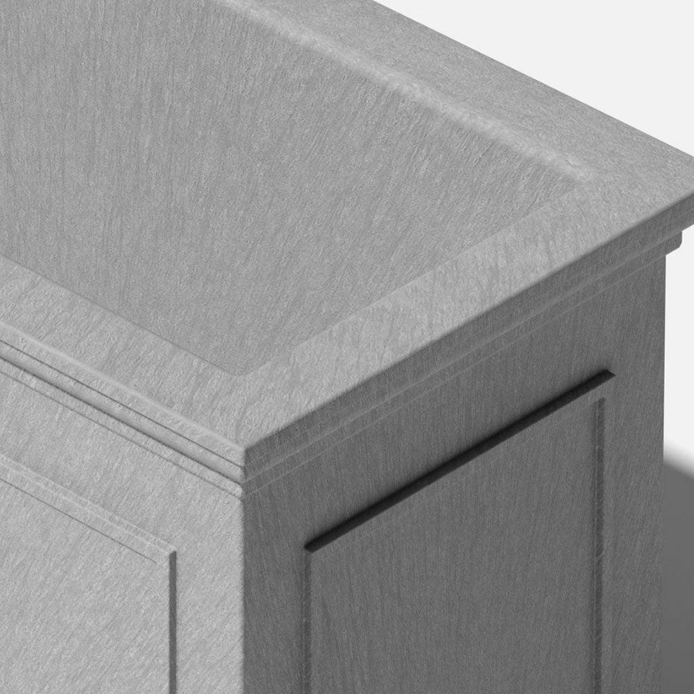 Veradek - Jardinière BRIXTON - long - PurPatio.ca