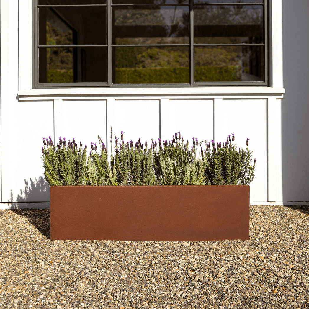 Veradek - Jardiniere CORTEN - lit de jardin - PurPatio.ca