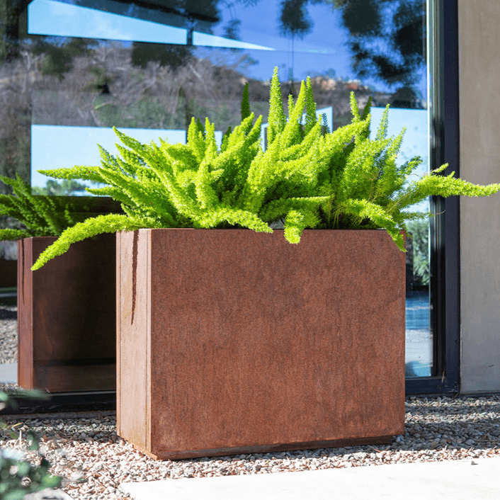 Veradek - Jardinière CORTEN - span - PurPatio.ca