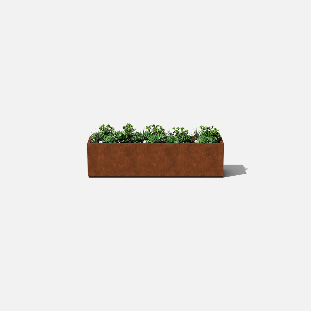 Veradek - Jardinière CORTEN - WINDOW BOX - PurPatio.ca
