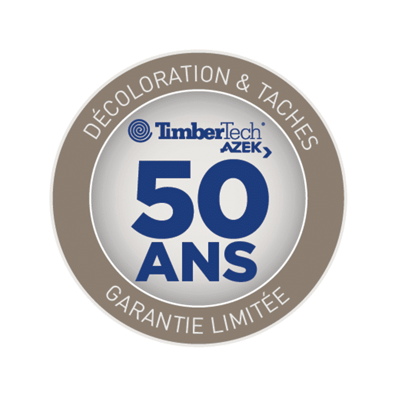 Azek - Patio en PVC - Collection Landmark - Boardwalk - PurPatio.ca