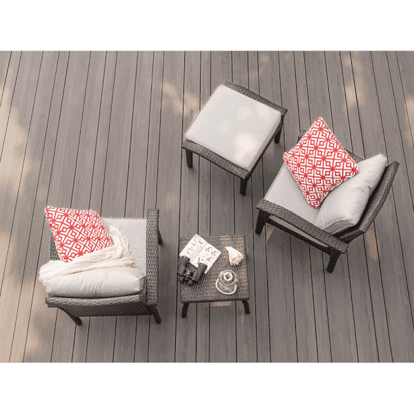 Azek - Patio en PVC - Collection Vintage - Coastline - PurPatio.ca