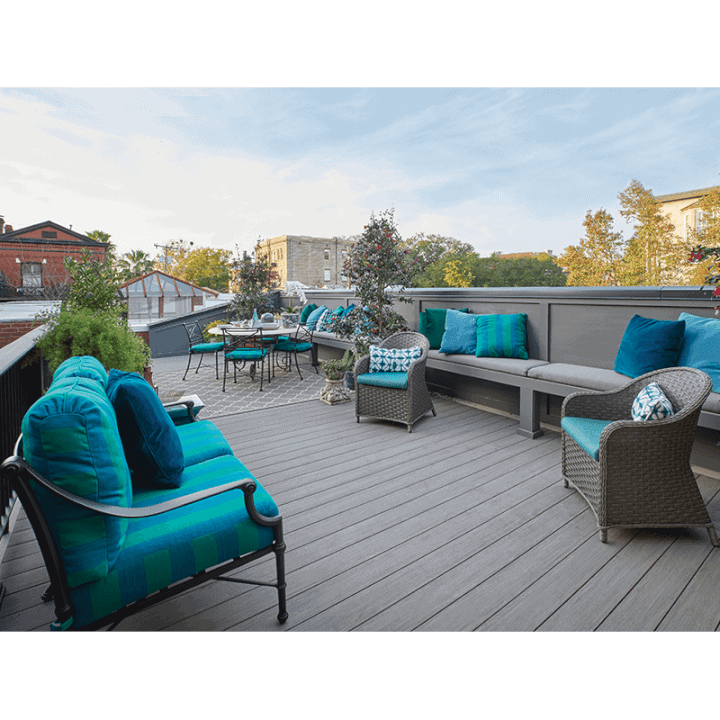 Azek - Patio en PVC - Collection Vintage - Coastline - PurPatio.ca