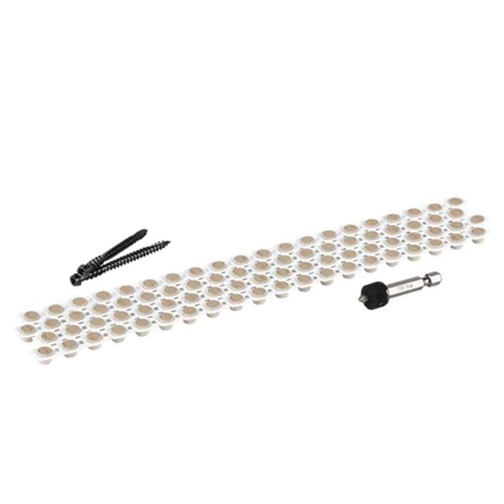 Azek - Vis Collated CORTEX - Collection Harvest Brownstone - 350 vis / 100 pi carre - PurPatio.ca