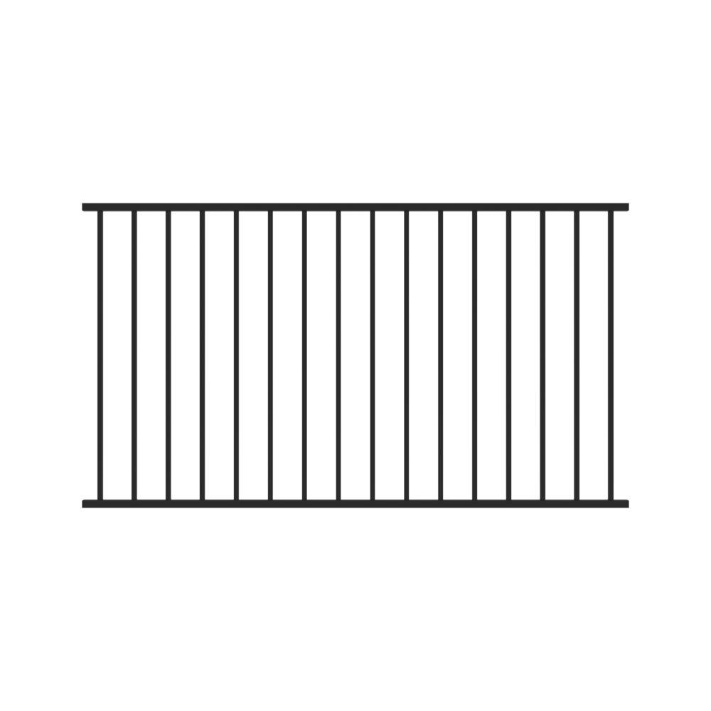 Barrette - 73044068 - Rampe d'acier noir 48po x 72po - PurPatio.ca