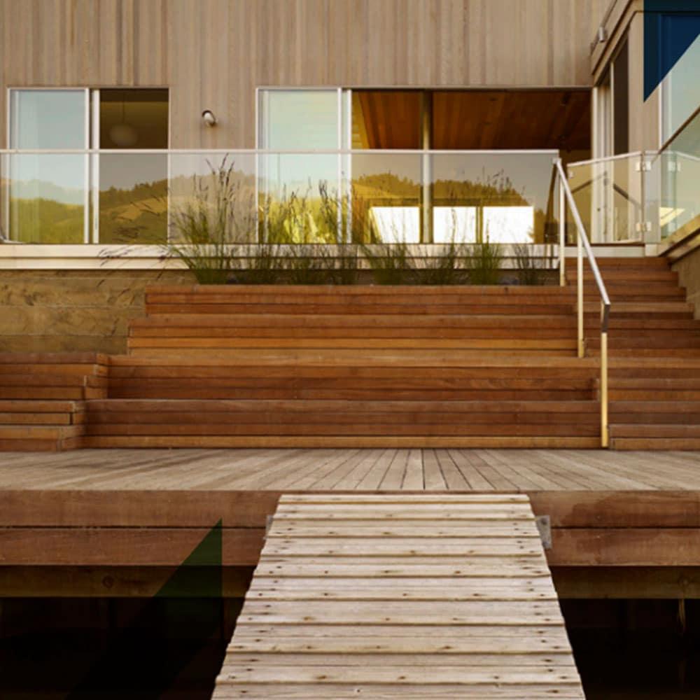 Cèdre rouge de l'ouest Elite KD 5/4 x 6 x 14 - PurPatio.ca