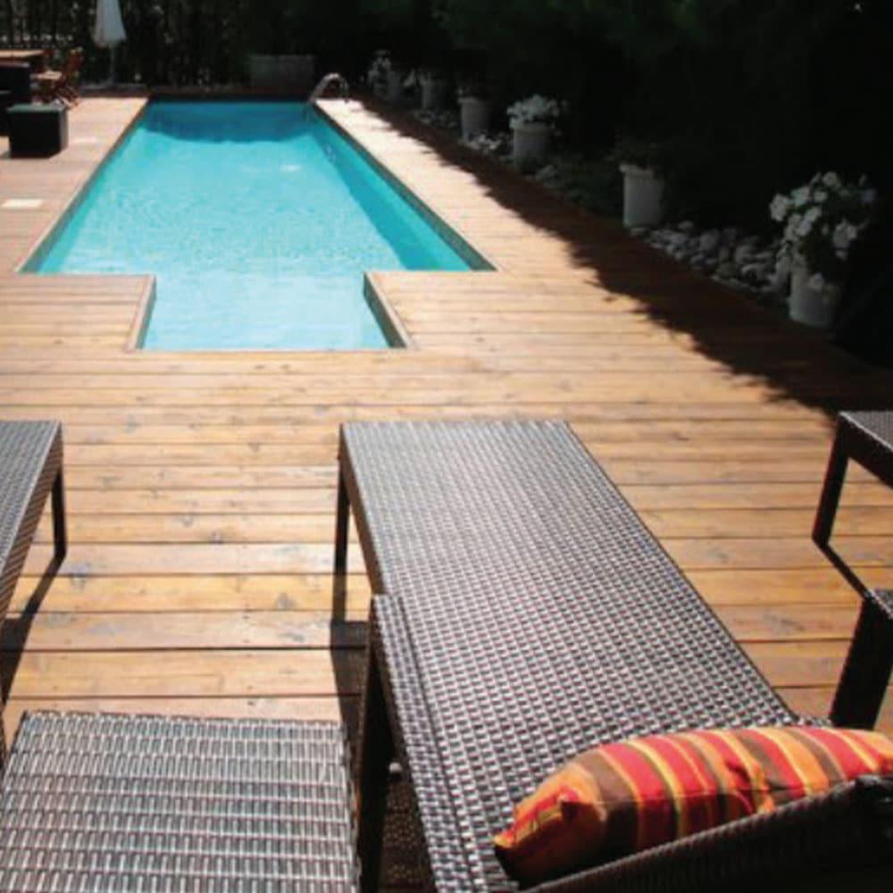 Cèdre rouge de l'ouest Elite KD 5/4 x 6 x 14 - PurPatio.ca