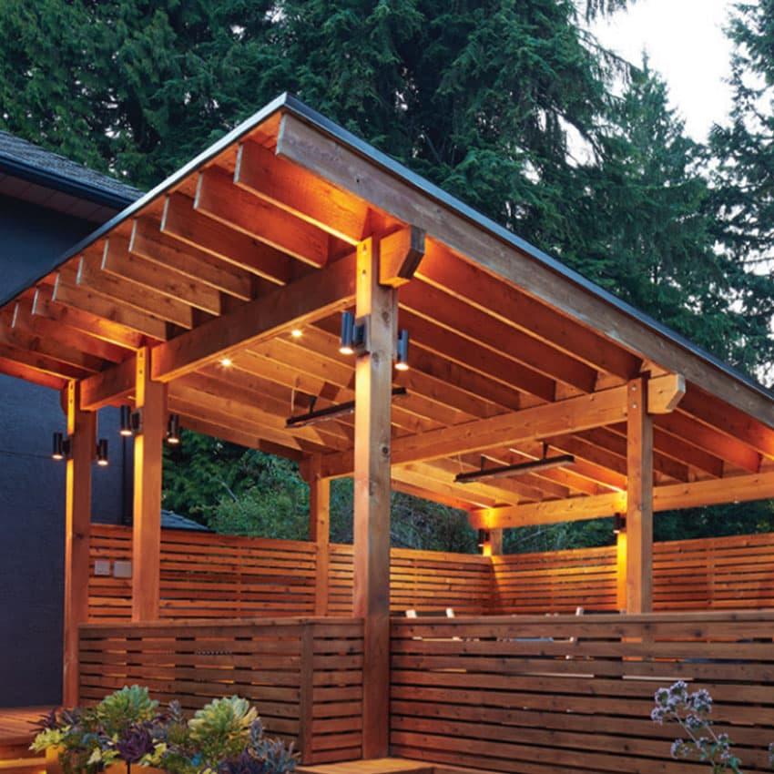 Cèdre rouge de l'ouest Elite KD 5/4 x 6 x 14 - PurPatio.ca