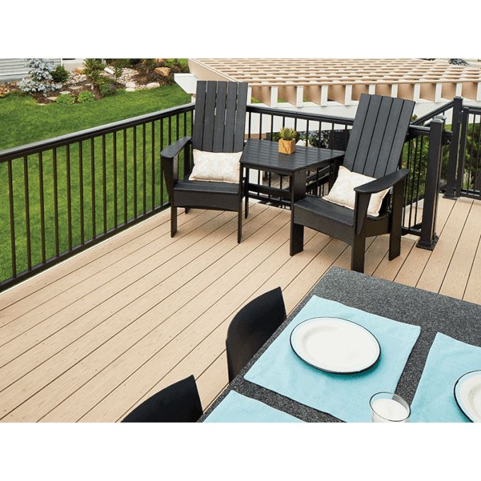 Echantillon - Azek - Collection Harvest - Brownstone - PurPatio.ca