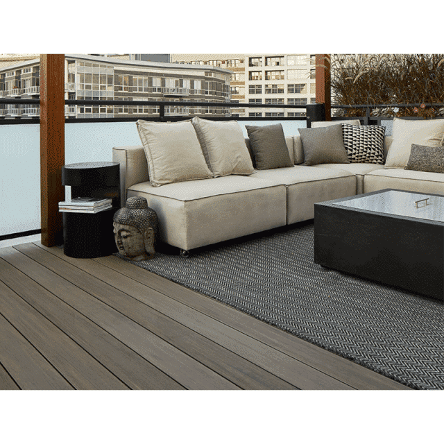 Echantillon - Azek - Collection Vintage - English Walnut - PurPatio.ca