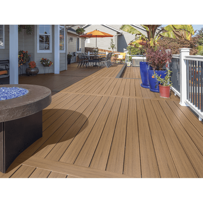Echantillon - TimberTech - Collection Edge Prime Plus - Coconut Husk - PurPatio.ca