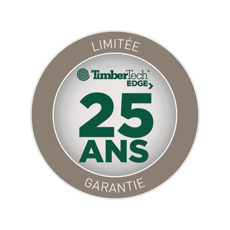 Echantillon - TimberTech - Collection Edge Prime Plus - Sea Salt Gray - PurPatio.ca