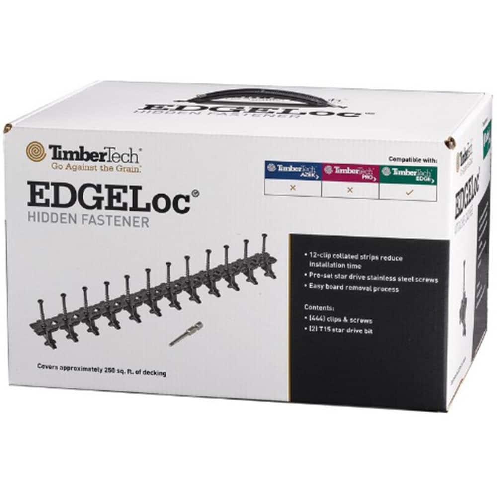 Edgeloc - Attaches Cachées Collection Edge -250 Pi² - PurPatio.ca