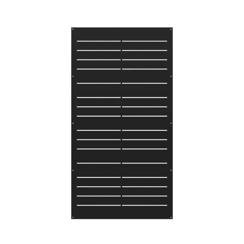 Hideaway Screen - Panneau intimite - HORIZON - 36 po x 68 po Noir - PurPatio.ca