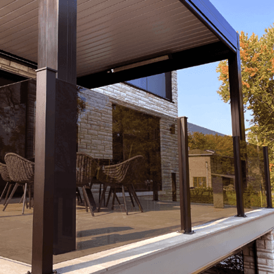 Hoft - Kit pour rampe de verre 6mm - PurPatio.ca