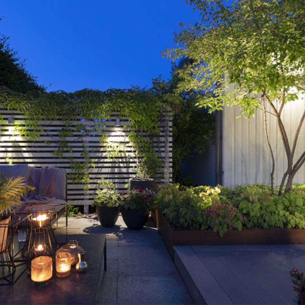 in-lite - 10302105 - ACE DOWN 100-230V ROSE SILVER - Eclairage exterieur - PurPatio.ca