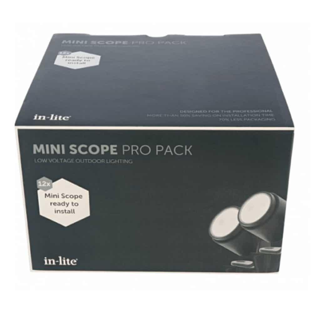 in-lite - 10400620 - MINI SCOPE PRO PACK 12V - Eclairage Exterieur - PurPatio.ca