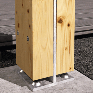 Rothoblaas - F70140 - Pied de poteau - PurPatio.ca