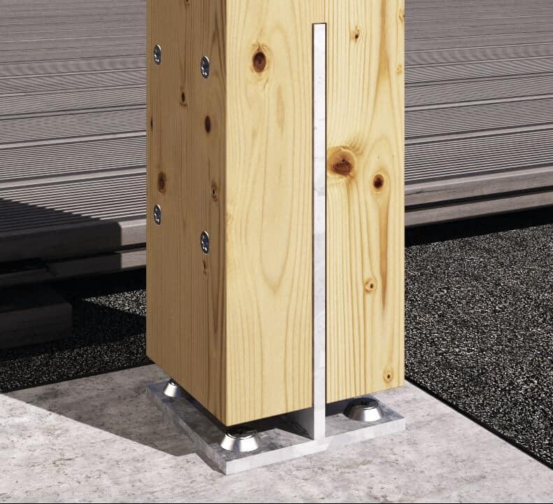 Rothoblaas - F7080 - Pied de poteau - PurPatio.ca