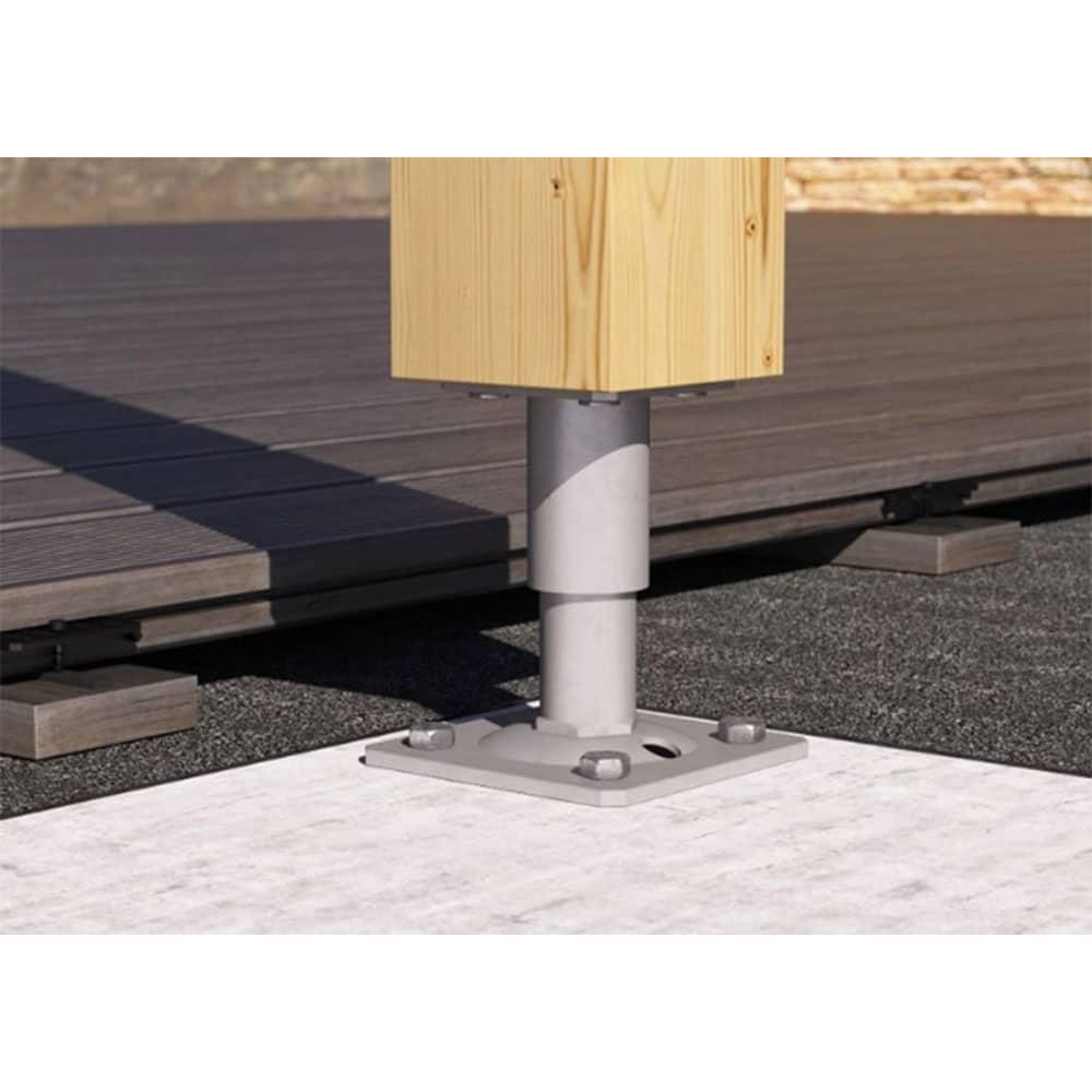 Rothoblaas - R10100 - Pied de poteau reglable - PurPatio.ca