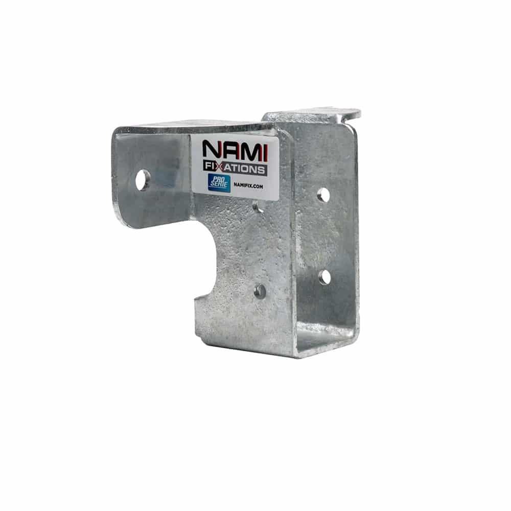 Support patio NP3 - Poutre perpendiculaire a la fondation - Nami Fixations - PurPatio.ca