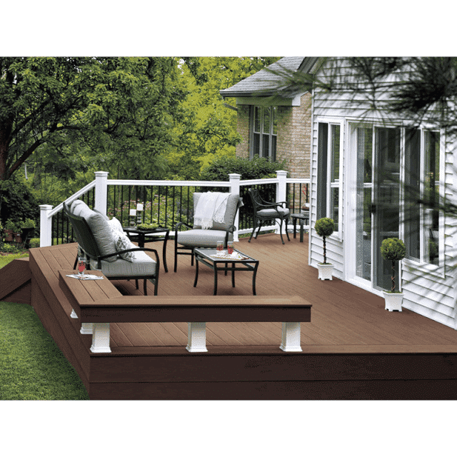 TimberTech - Patio en composite - Collection Terrain - Silver Maple - PurPatio.ca