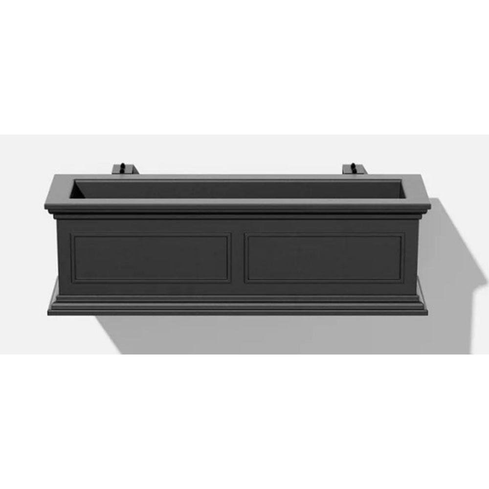 Veradek - Jardinière BRIXTON - bac a plantes pour garde-corps avec supports - PurPatio.ca