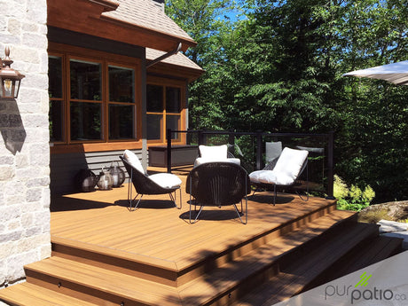 Rénovation patio Trex St-Sauveur
