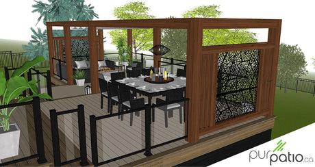 Design patio St-Charles-Borromée