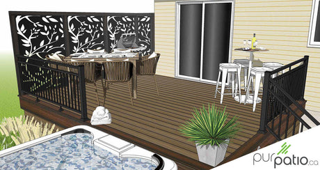 Patio de spa Mirabel