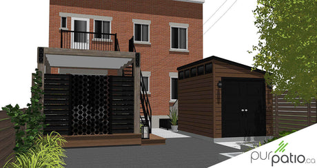 Patio TimberTech intime Montréal