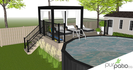 Patio de piscine Ste-Thérèse