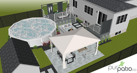 Patios intimes Mirabel