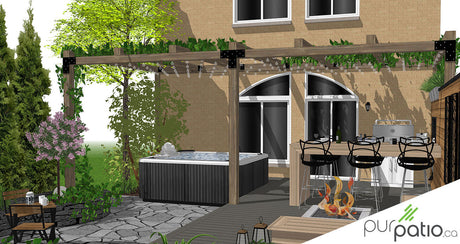 Terrasse Azek intime Montréal