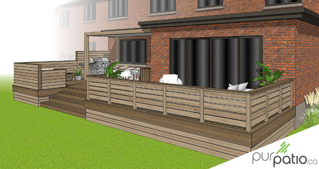 Terrasse intime Montréal