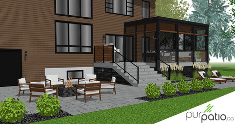 Véranda moderne Laurentides