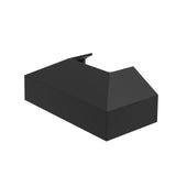 Barrette - EPN-2232 - Cache Base en Acier Noir Mat pour poteaux de 2''