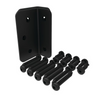 Barrette - 73045833 -  Jeu de 4 supports d'acier en 'L' avec quincaillerie - PurPatio.ca