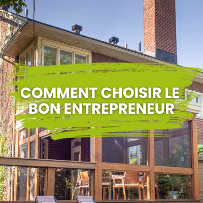 choisir bon entrepreneur