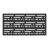 Barrette - 73004796 - Morse Code Decorative Panel - Black - 24" x 48"