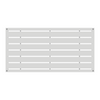 Barrette - 73042821 - Boardwalk Decorative Panel - White - 24" x 48"