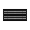 Barrette - 73042822 -  Panneau décoratif Boardwalk - Noir -  24po x 48po