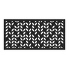 Barrette - 73055263 -  Panneau décoratif Aztek - Noir -  24po x 48po