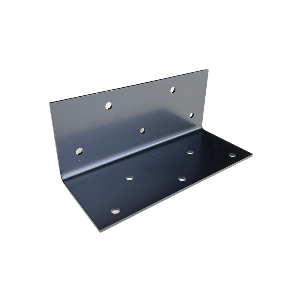 Dashco - EQR250 - Équerre robuste 7"x 3"x 3'' épaisseur 1/8 Noir