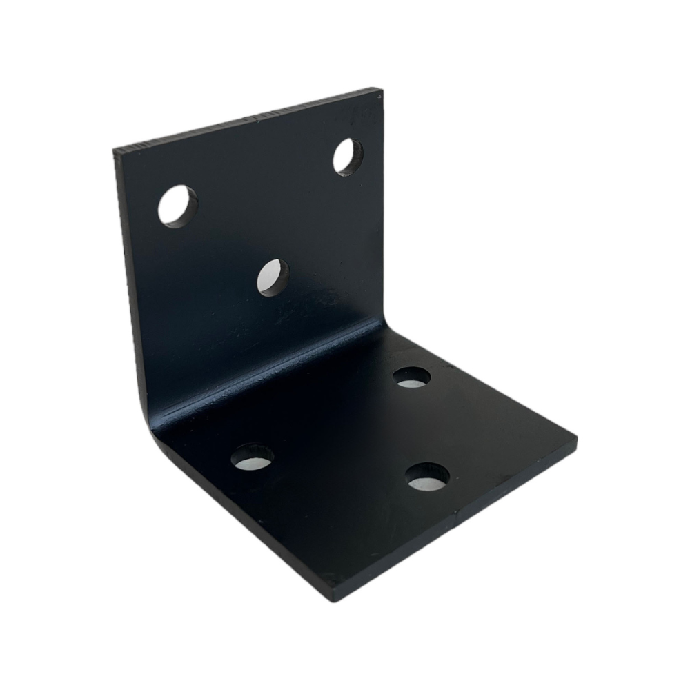 Dashco - EQR252 - Équerre robuste 3"x 3"x 3'' épaisseur 3/16 Noir