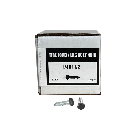 Dashco - 52203/52205 - Tire Fond 1/4 x 11/2 Noir