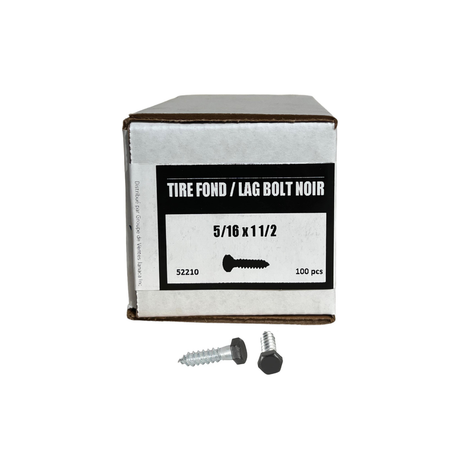 Dashco - 52208/52210 - Tire Fond 5/16 x 11/2 Noir