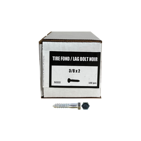 Dashco - 52220/52222 - Tire Fond 3/8x 2 Noir